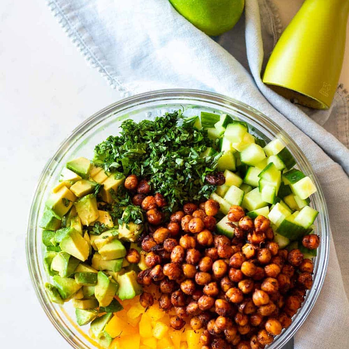 Cucumber Avocado Salad