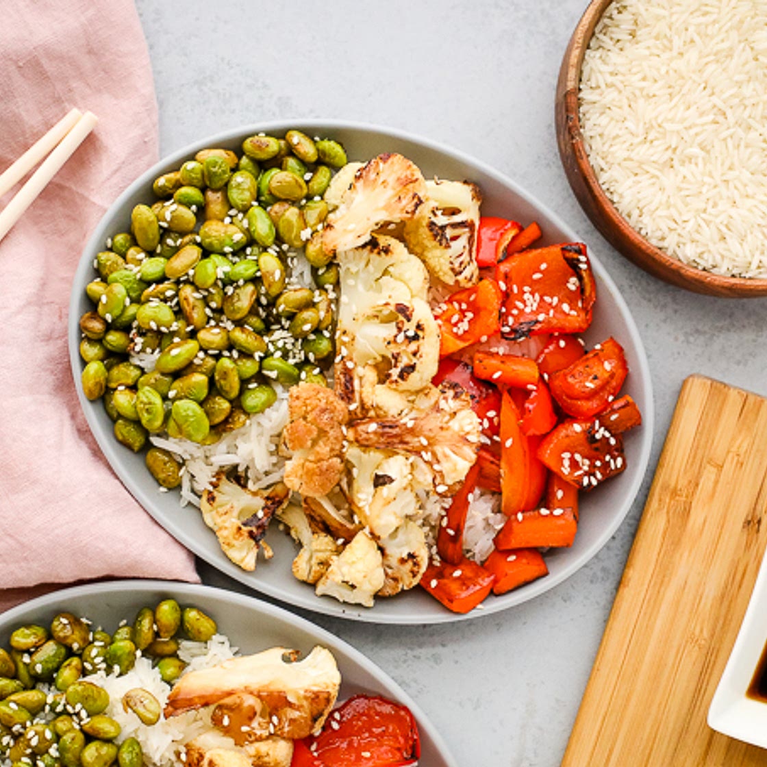 Sheet Pan Edamame