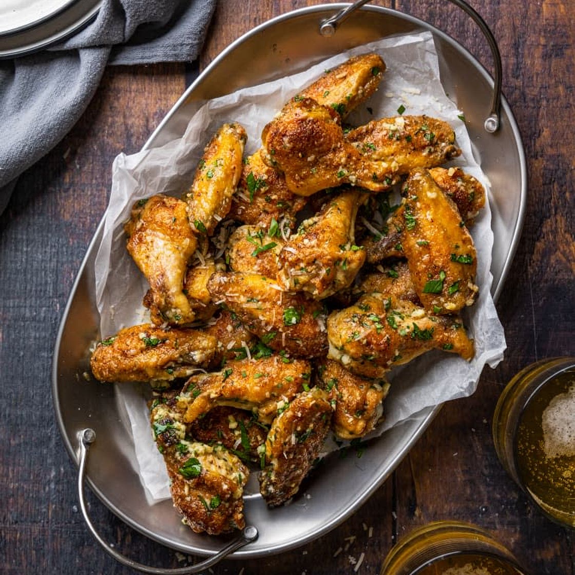 Garlic Parm Wings