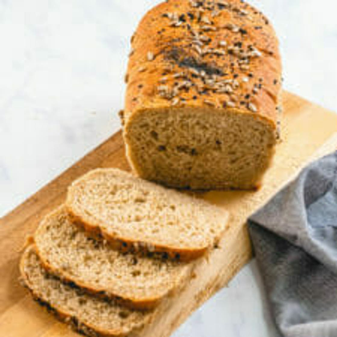 Vegan Multigrain Bread Recipe (Perfect Sandwich Loaf!)