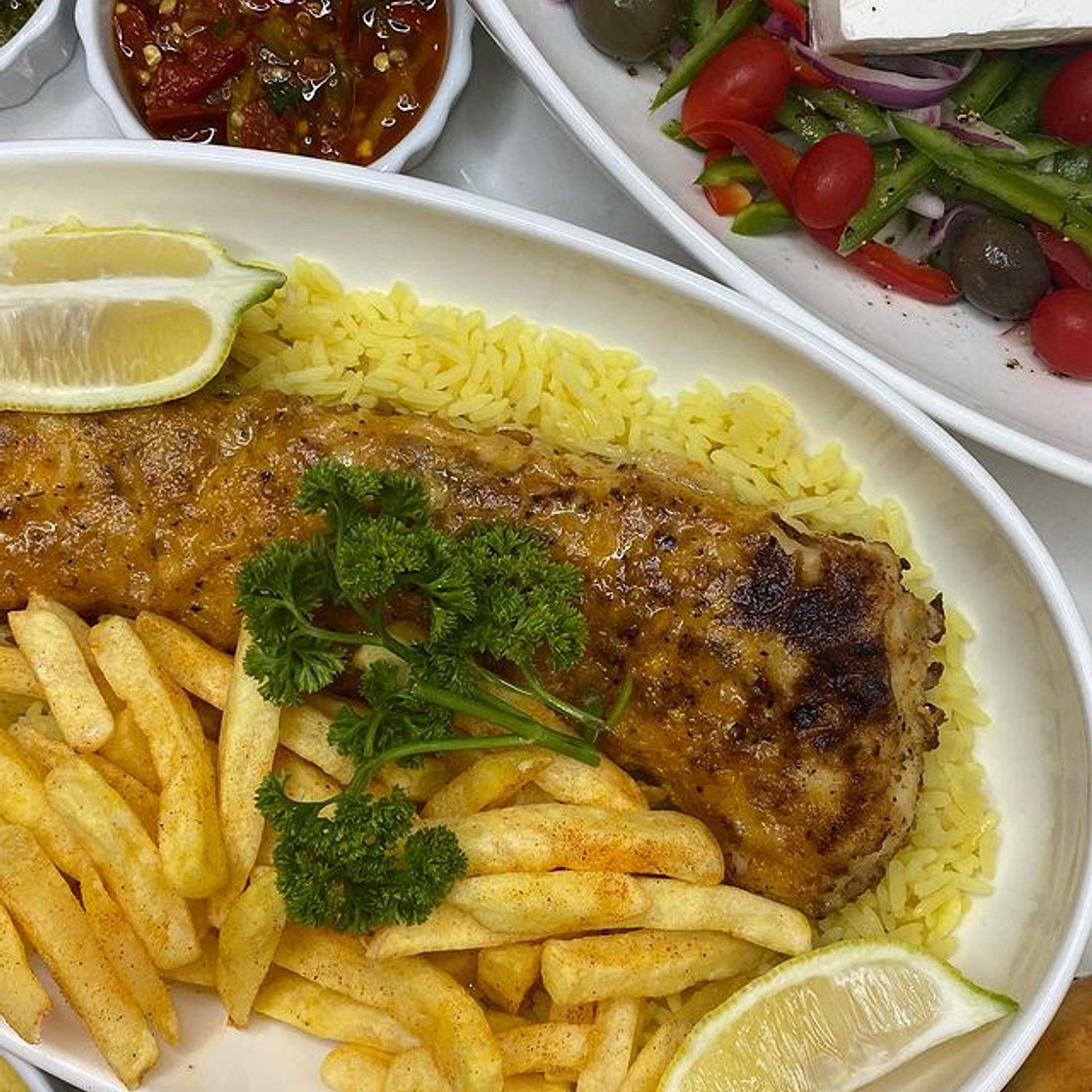 Cajun fried hake