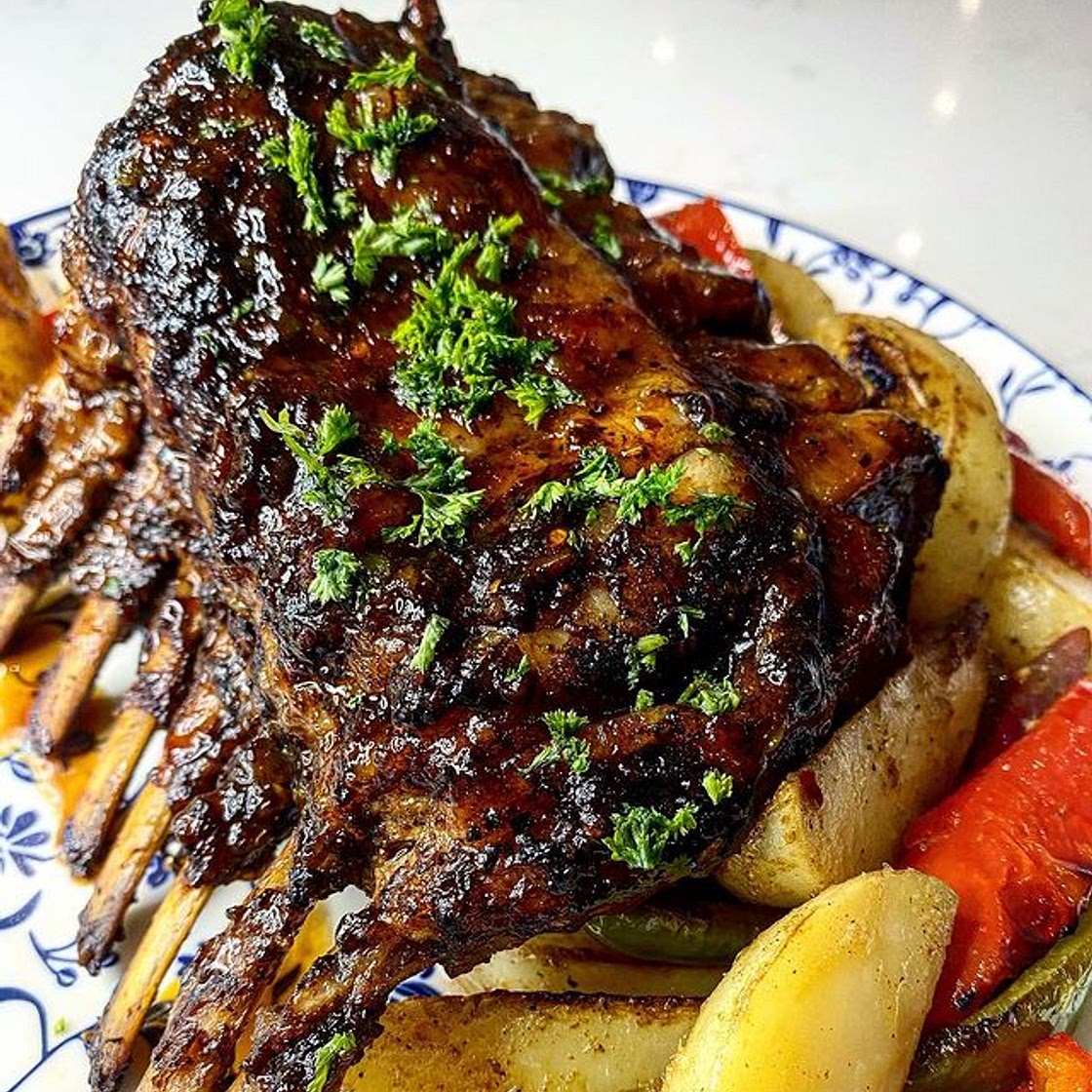 Roasted Rack of Lamb 