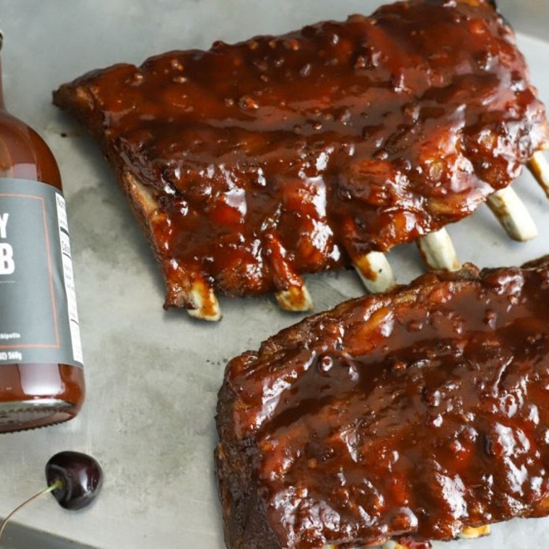 Cherry Apple Pie Ribs