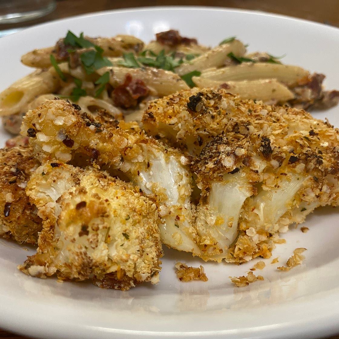 Gluten Free Vegan Cauliflower Parmesan