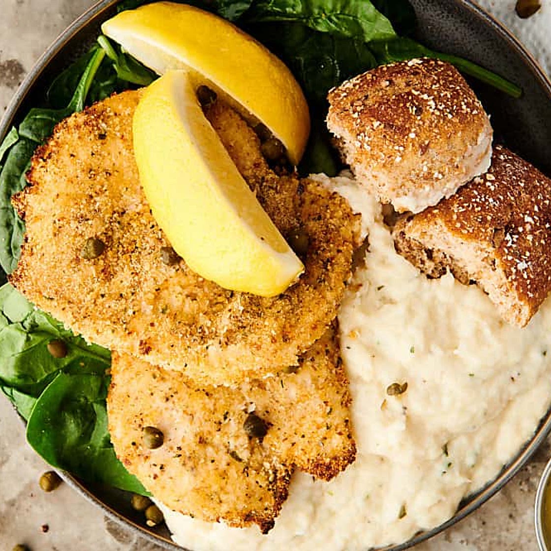 Air Fryer Chicken Piccata