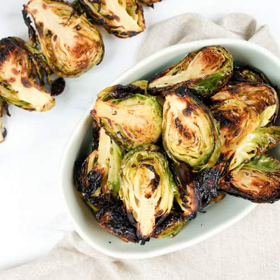 🏵 Jeff's Grilled Brussel Sprouts