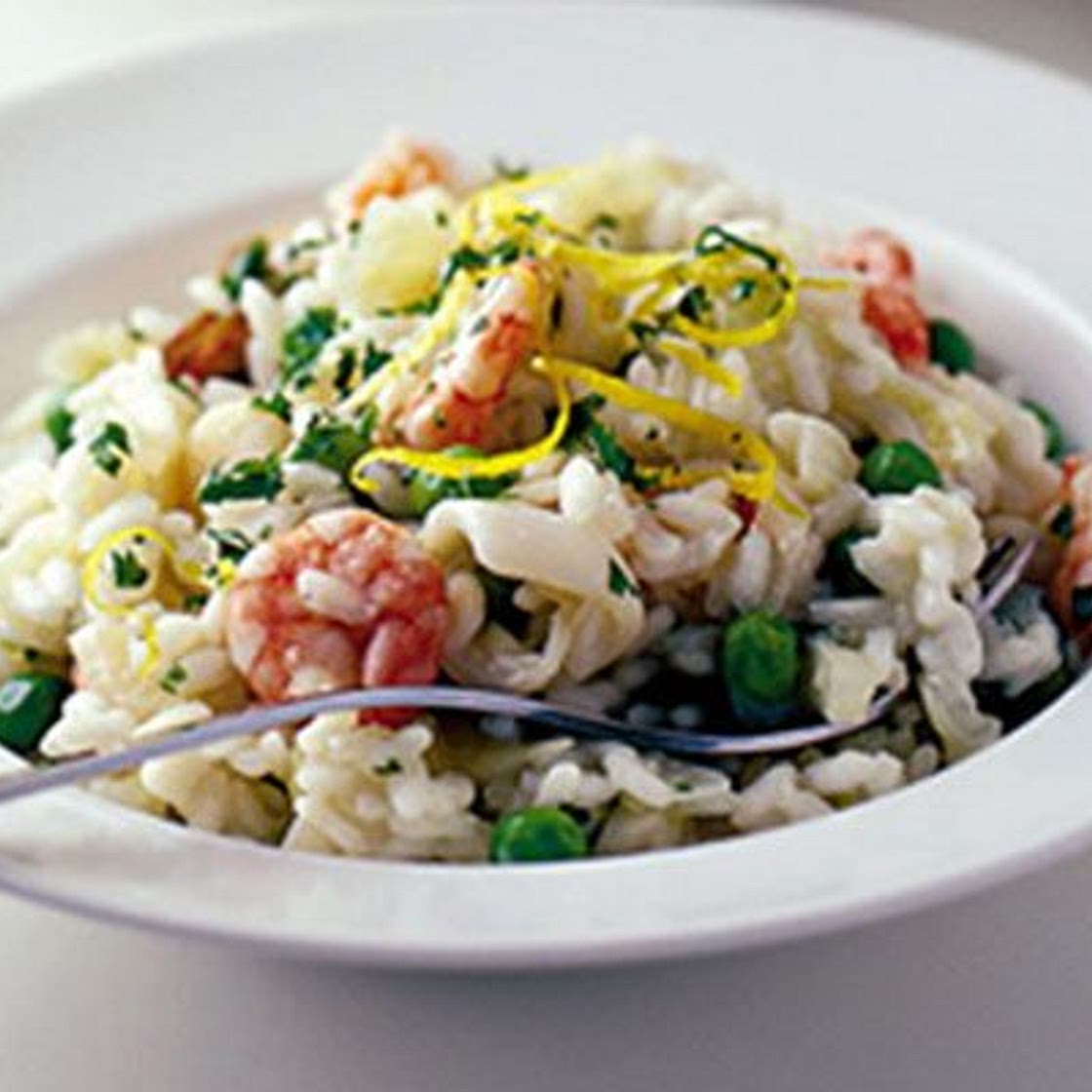 Easiest ever seafood risotto