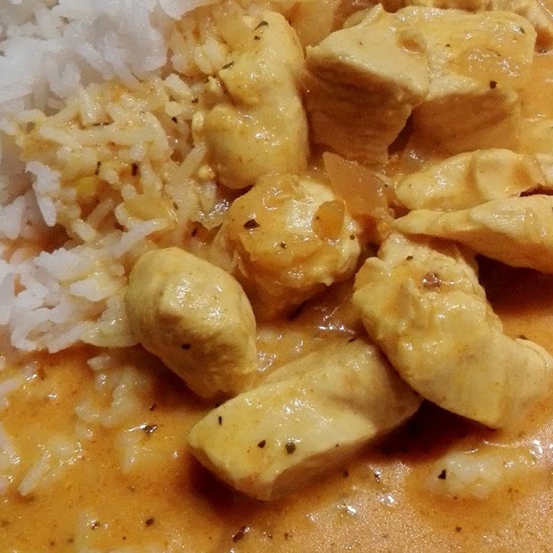 Einfaches Hähnchen-Curry