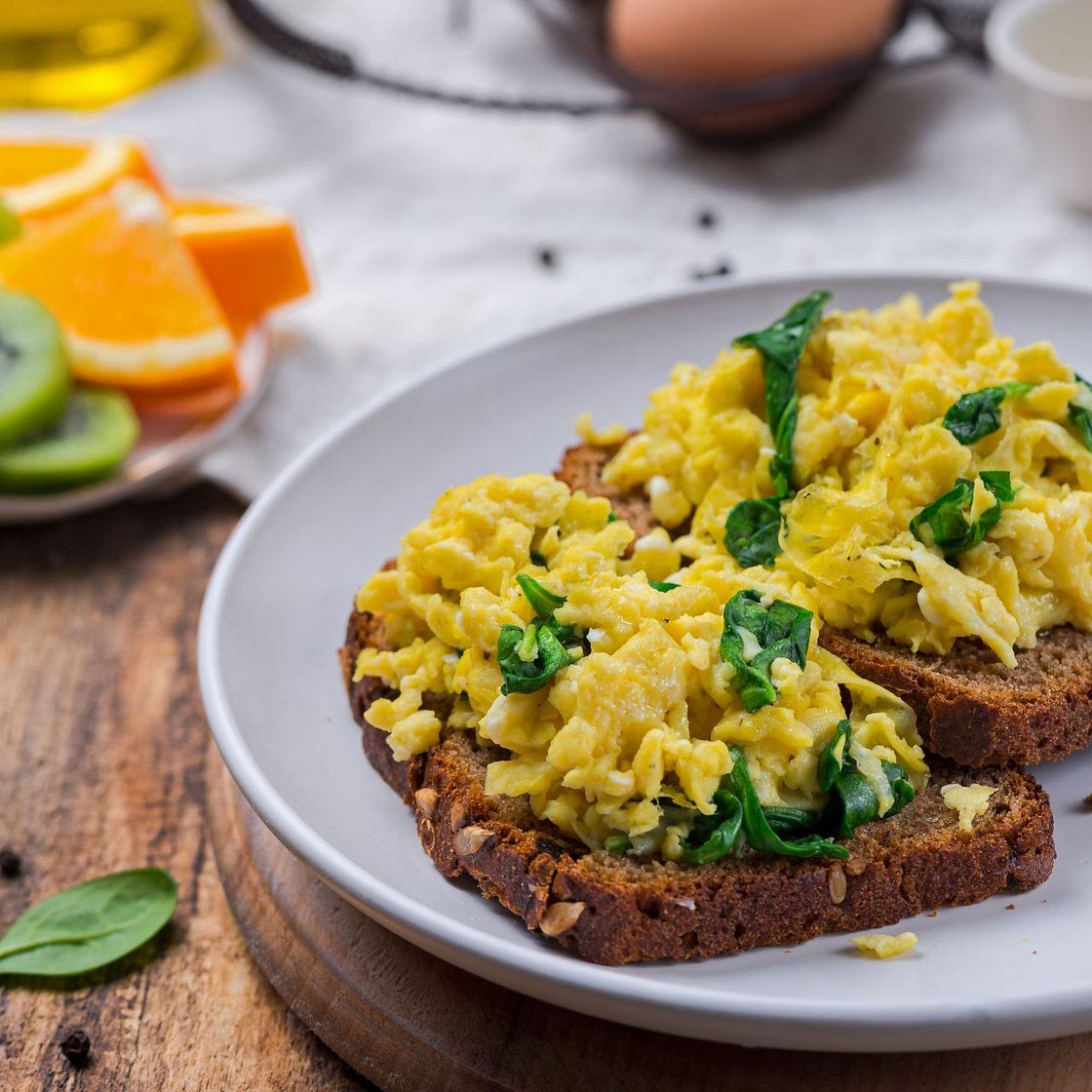 Scrambled Egg Toast