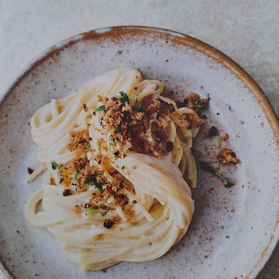 Cauliflower cheese pasta