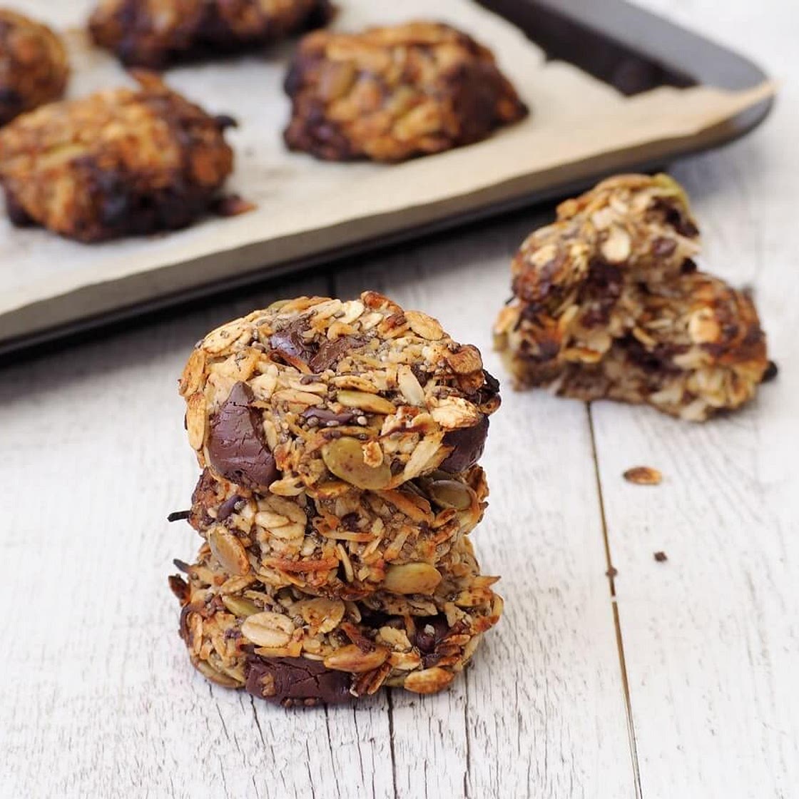 Healthy Choc Chip Cookies