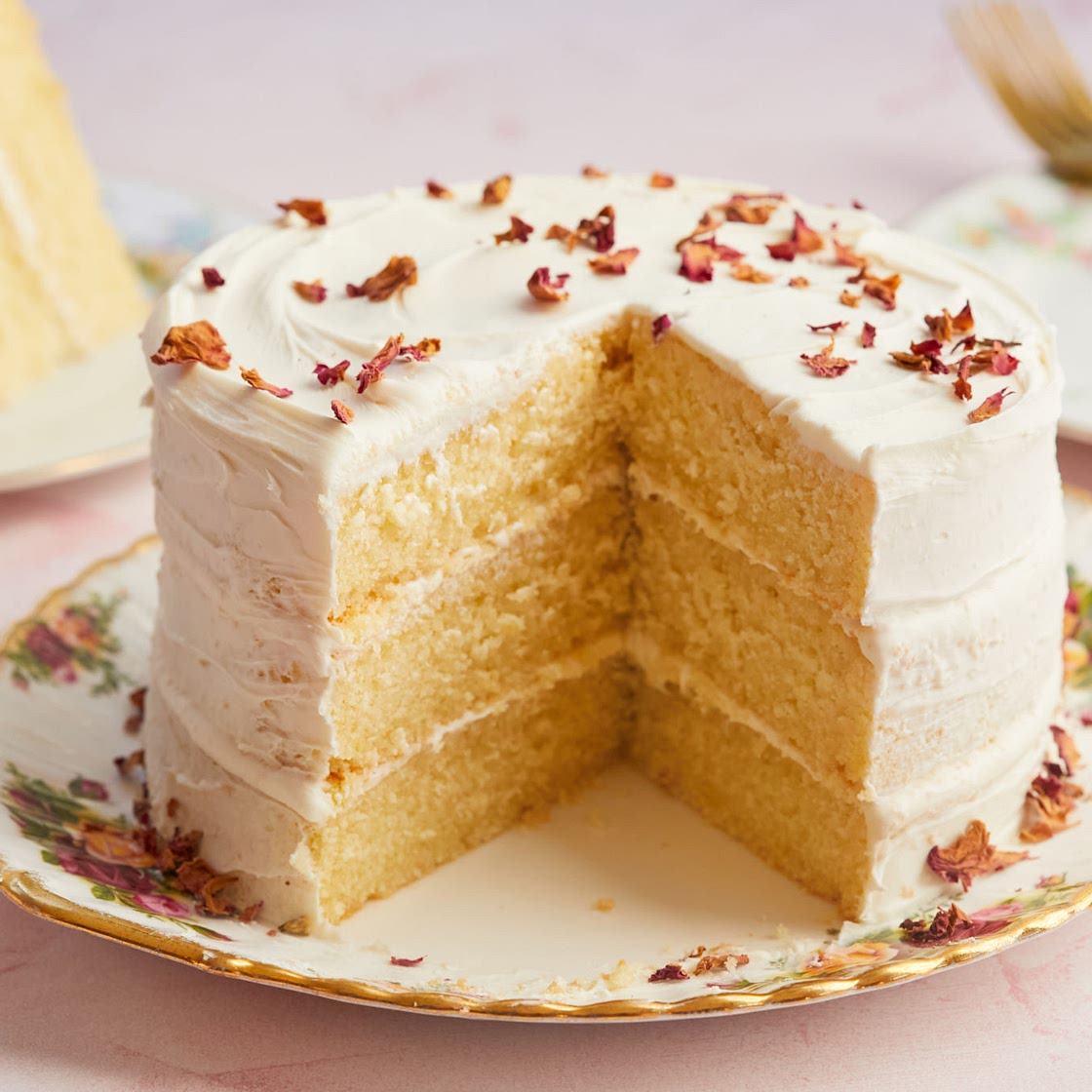 Lemon Cake Recipe with Lemon Buttercream
