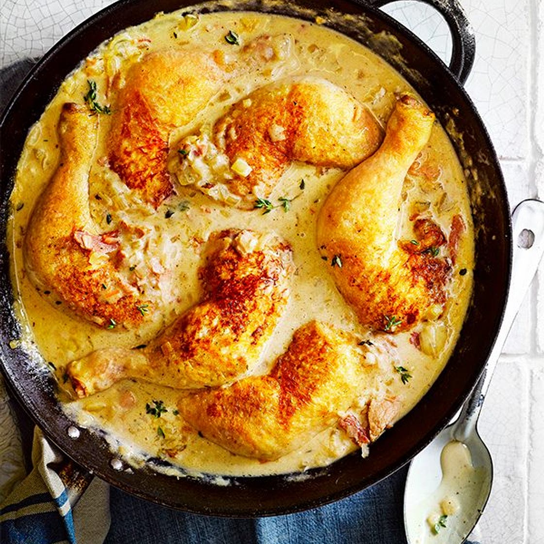 Chicken normandy