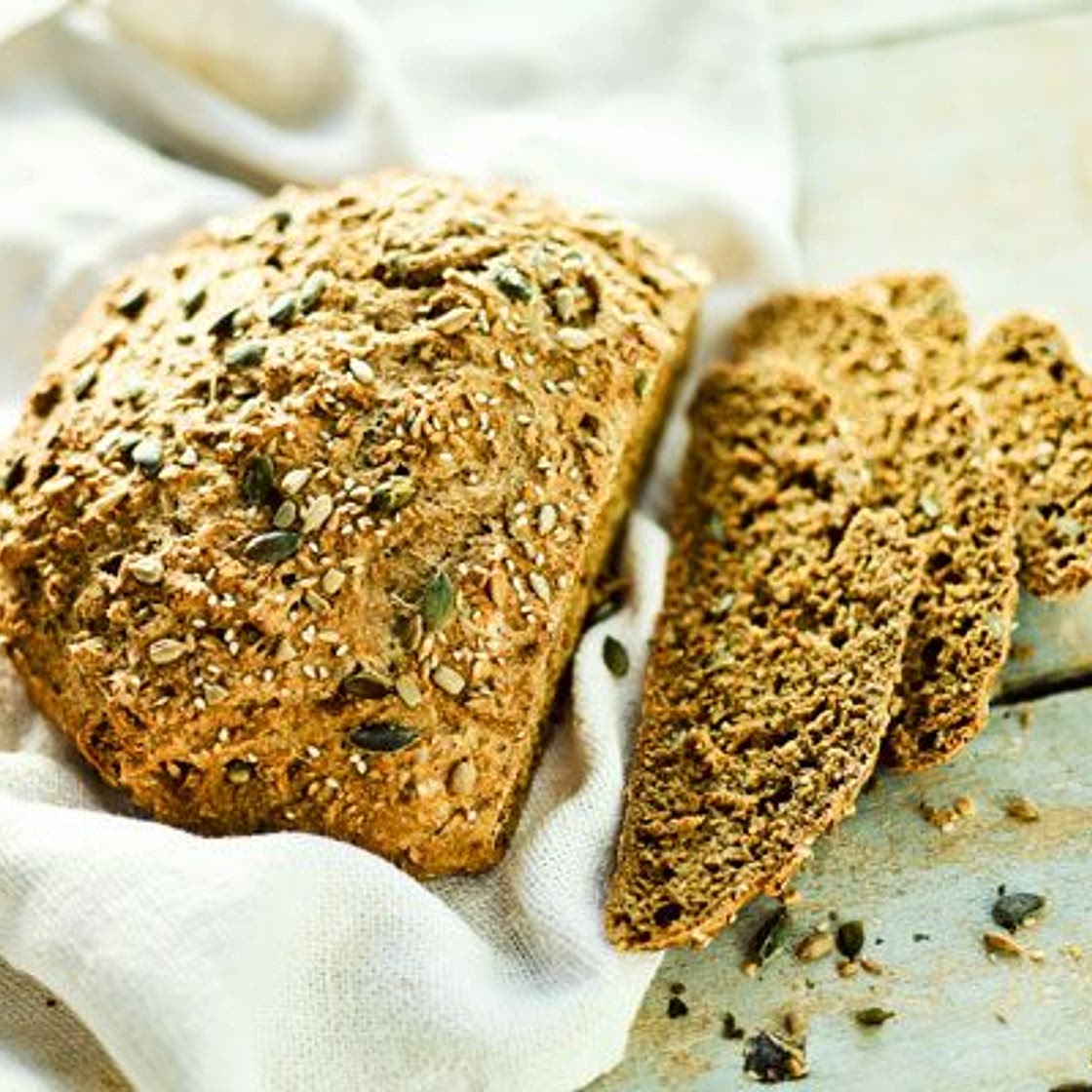 Seeded wholemeal soda bread