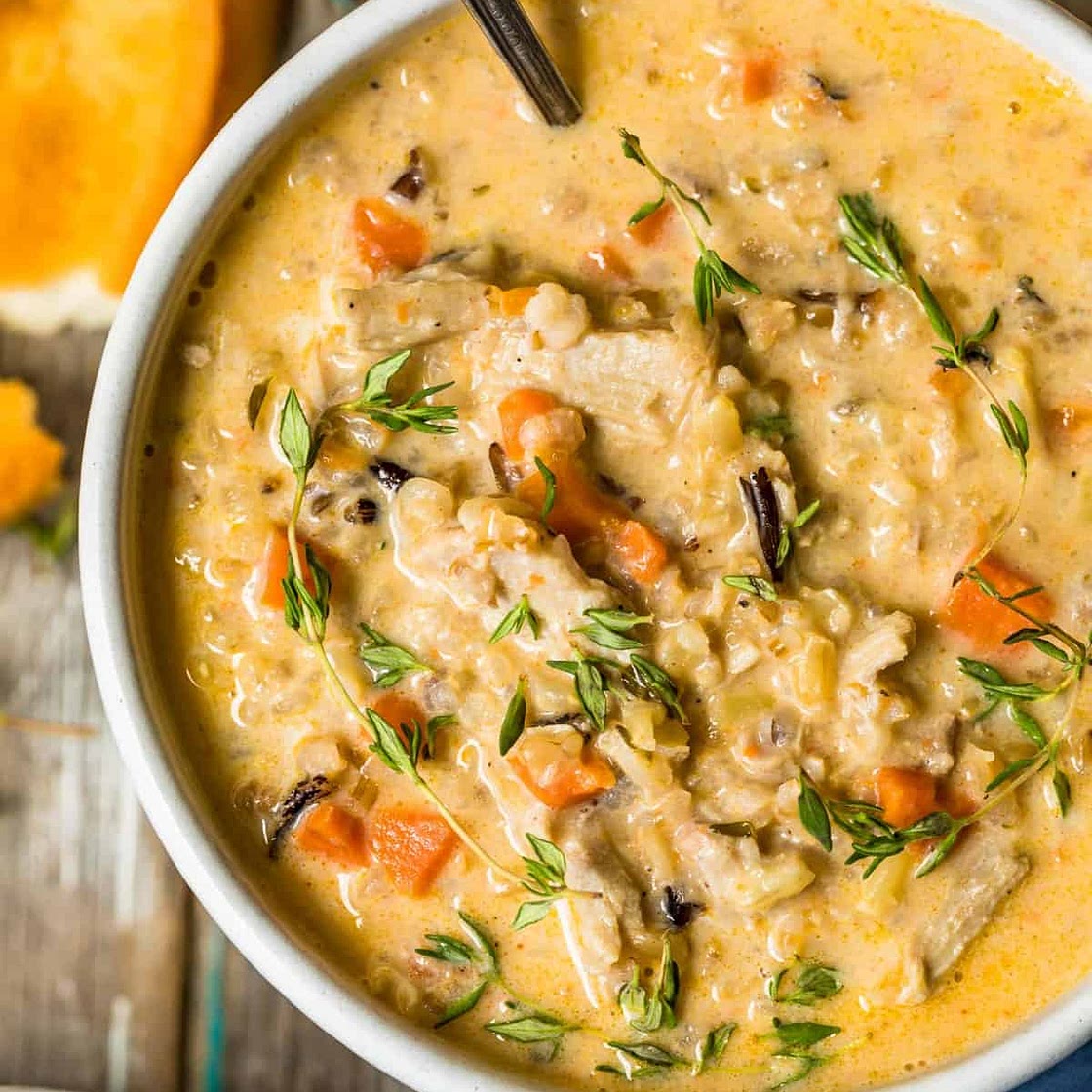 Turkey Wild Rice Soup Recipe