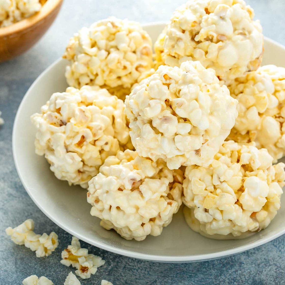 Marshmallow Popcorn Balls