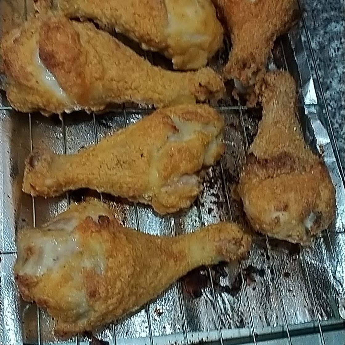 Buttermilk Ranch Oven-Fried Chicken