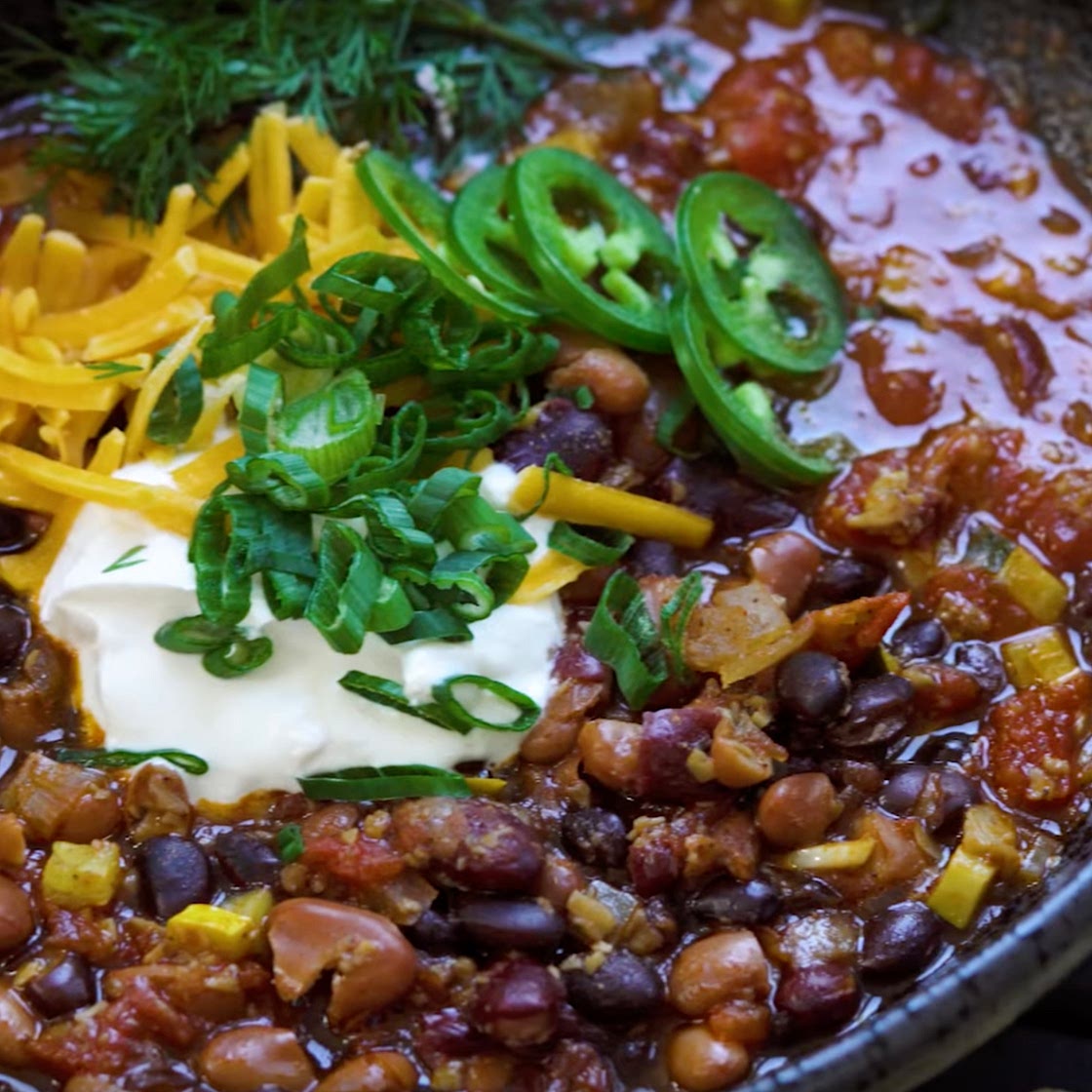 Spicy Smoky Vegan Chili