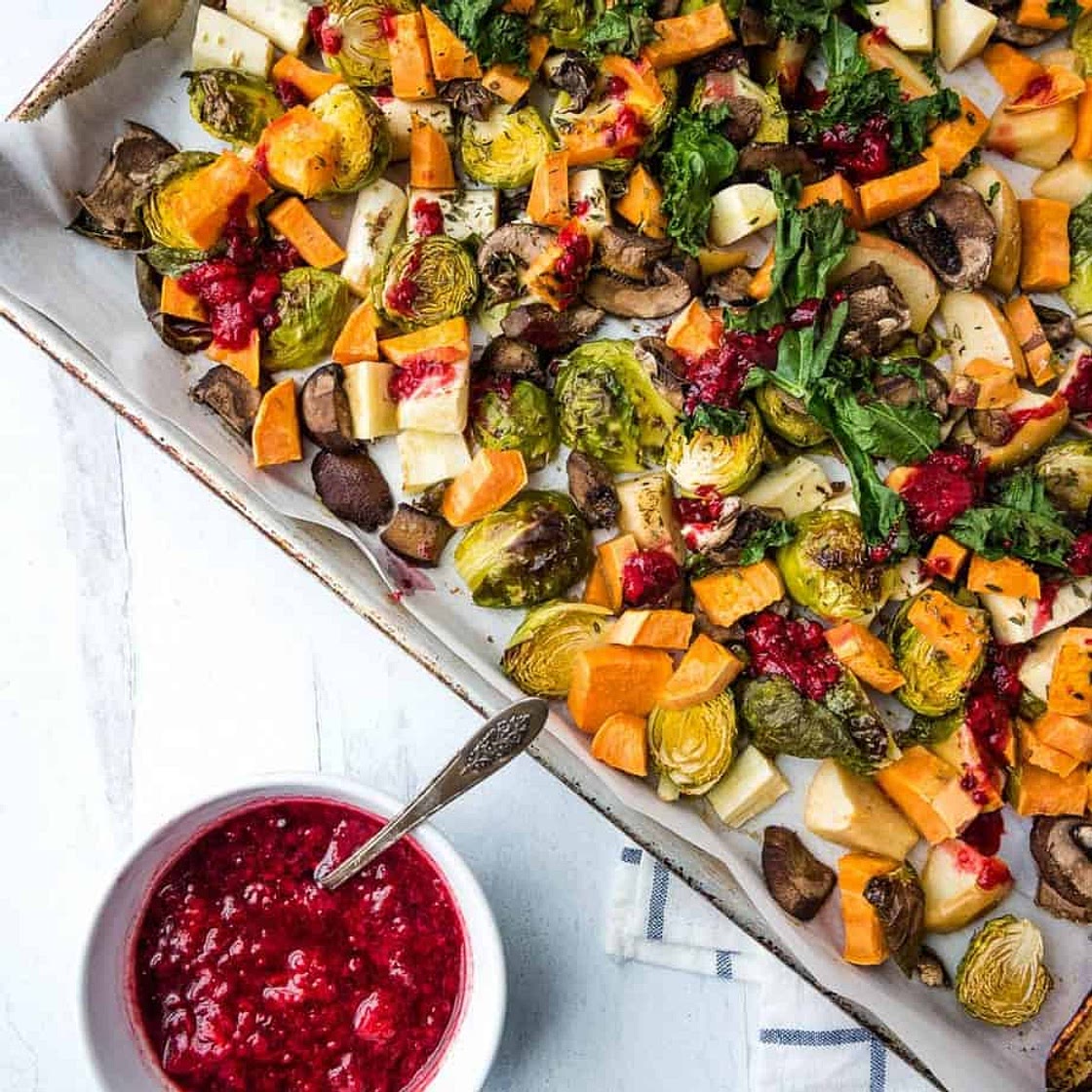 Veggie Sheet Pan Breakfast (Paleo, AIP)