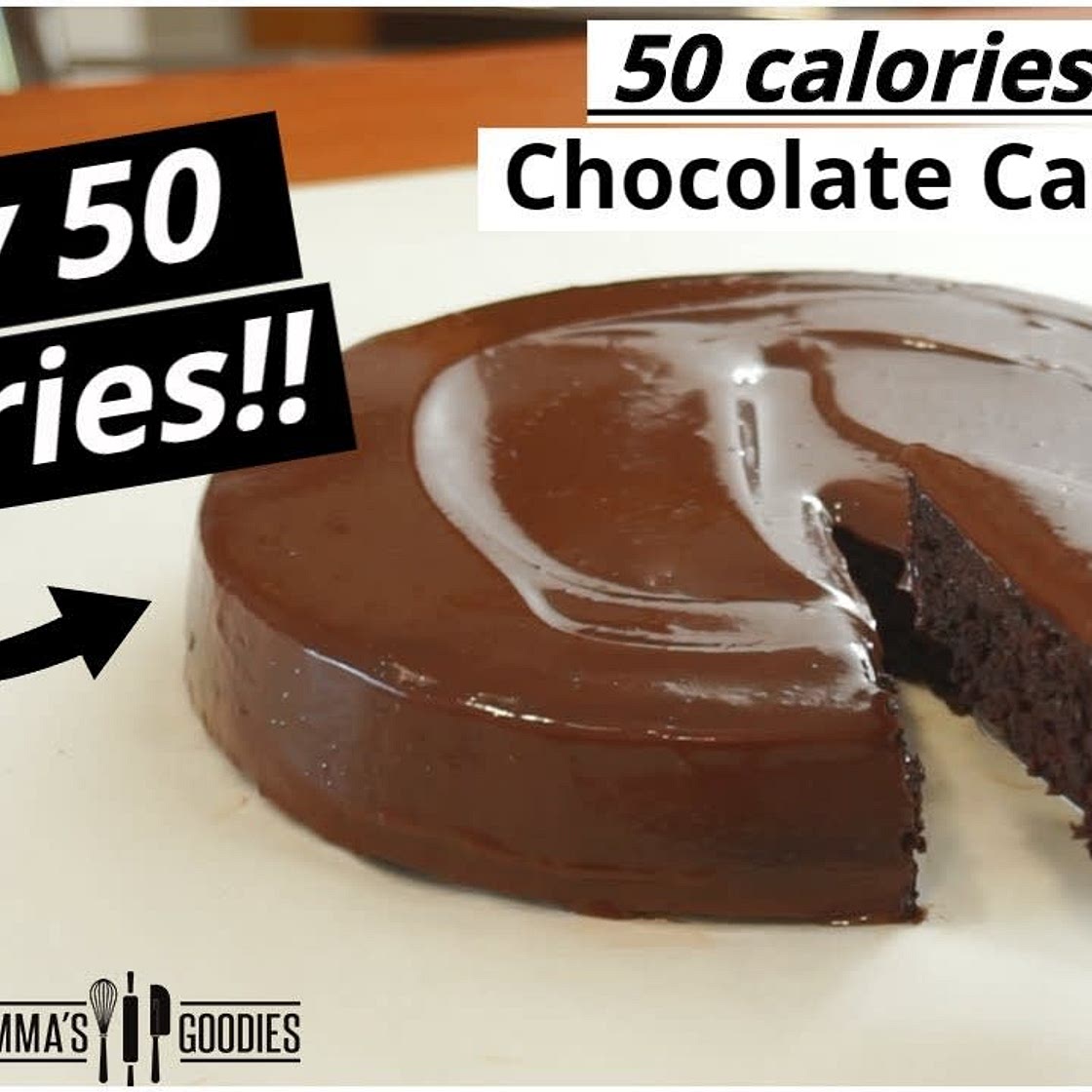 50 Calories-Per-Serving Chocolate Cake