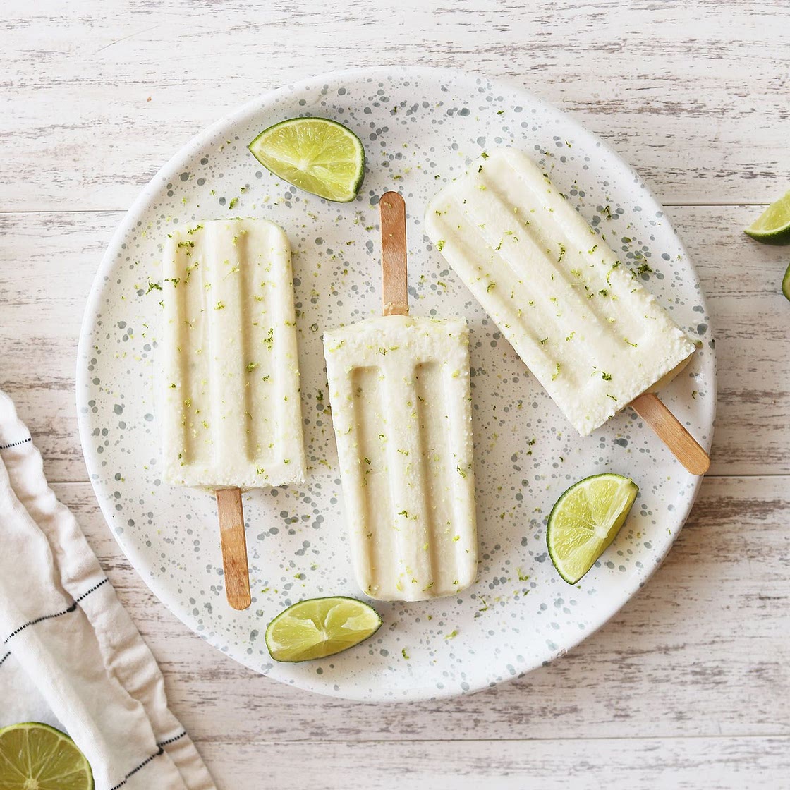 Coconut Lime Popsicles Bursting With Summer Vibes