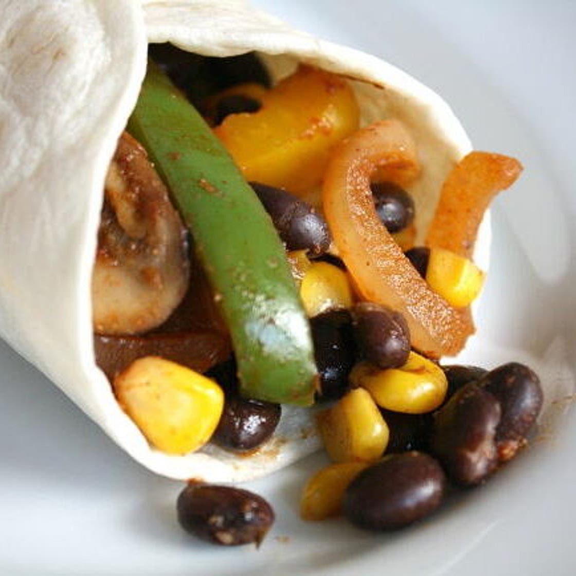 Corn & Black Bean Fajitas