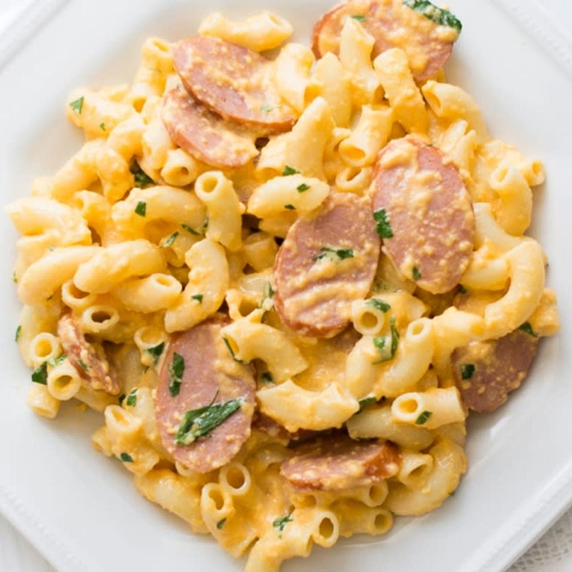 Sausage Mac and Cheese