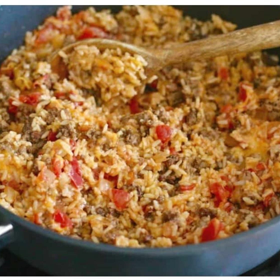 One Pan Taco Rice Dinner