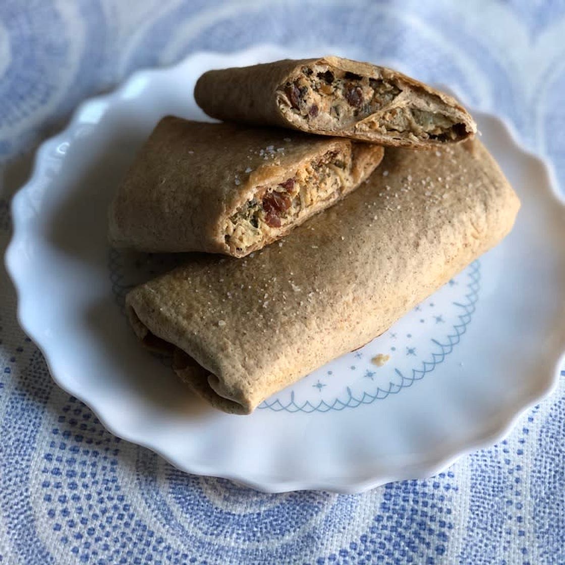 Chicken Bacon Ranch Tortilla Pockets
