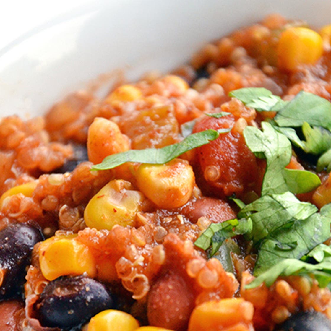 Quinoa Vegetarian Chili Recipe | Life by Daily Burn