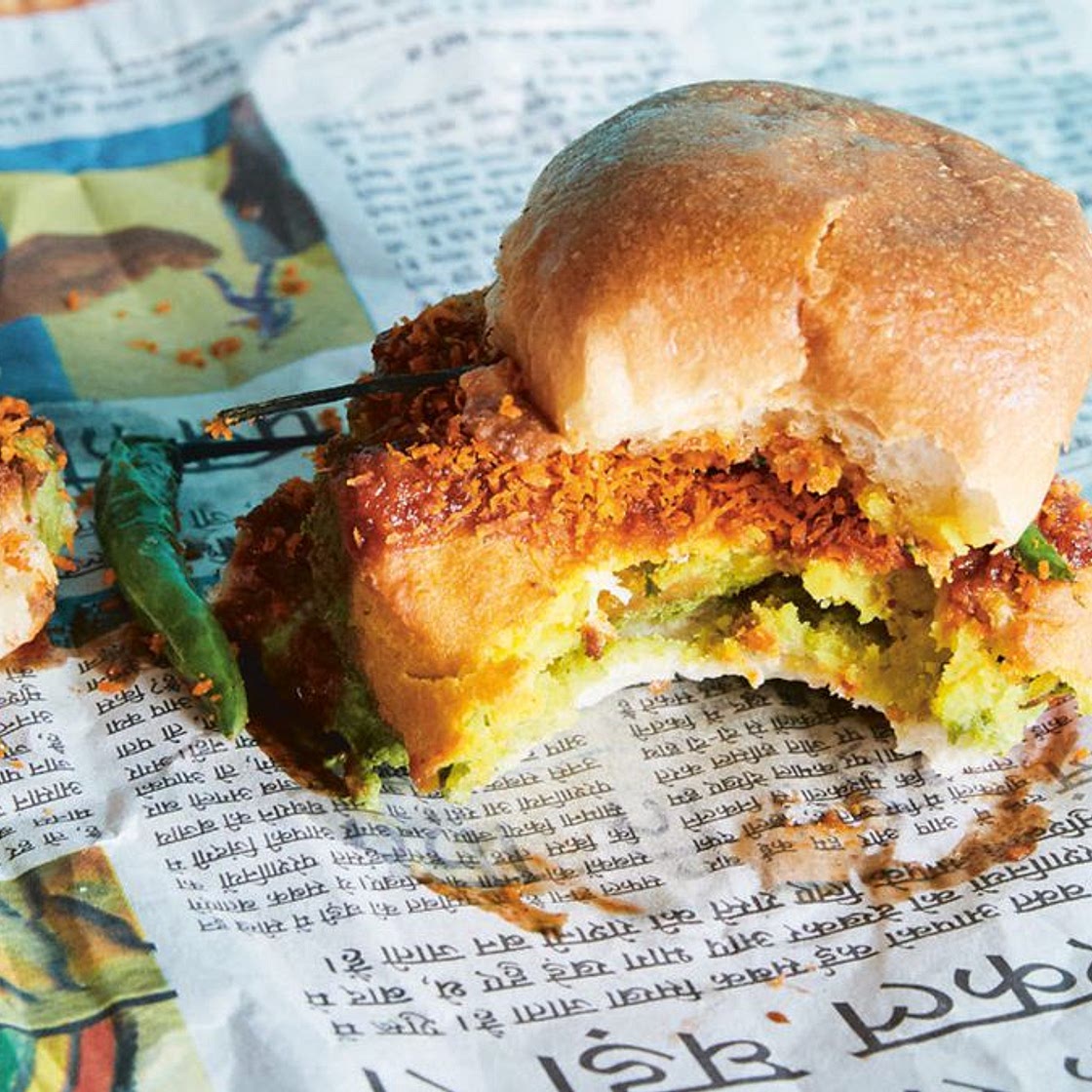 Vada Pav (Potato Fritter Sandwich) From Maneet Chauhan & Jody Eddy