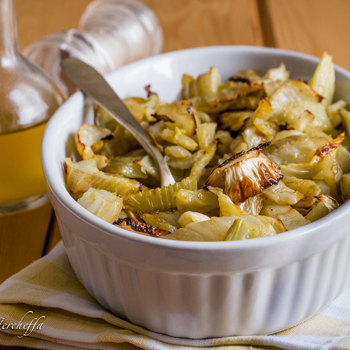 Insalatina di finocchi al forno