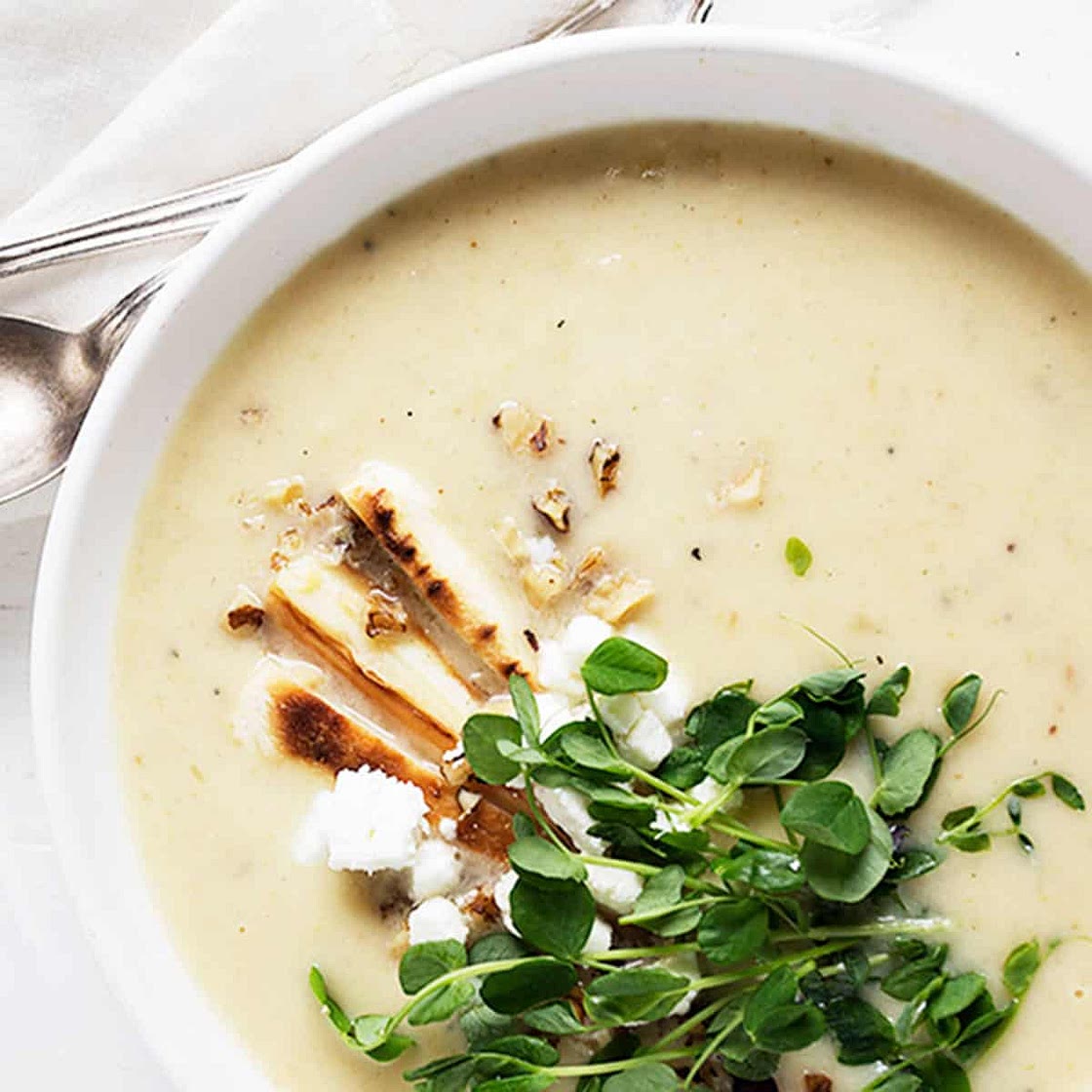 Roasted Parsnip and Pear Soup