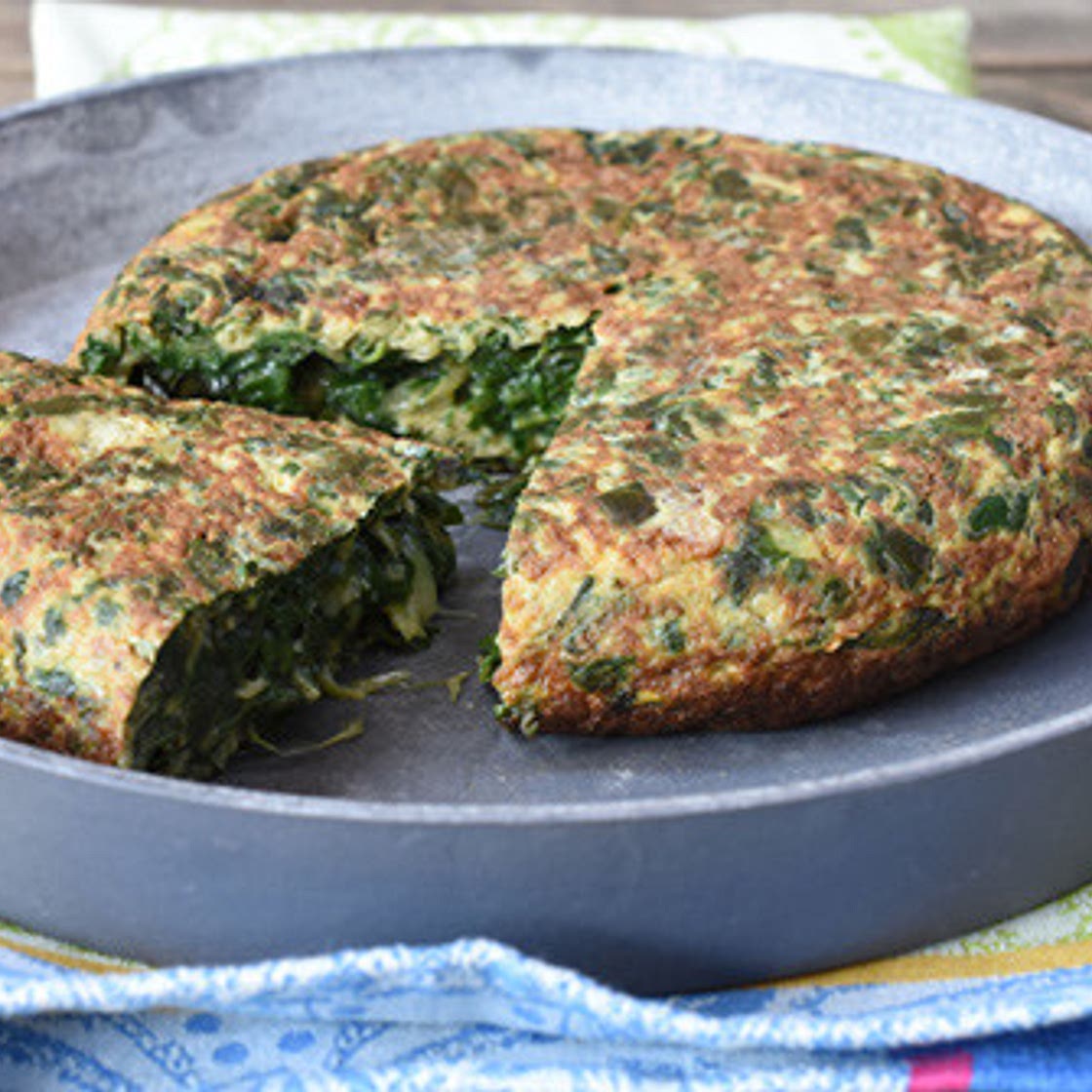 Receta Tortilla de Acelga | Gourmet