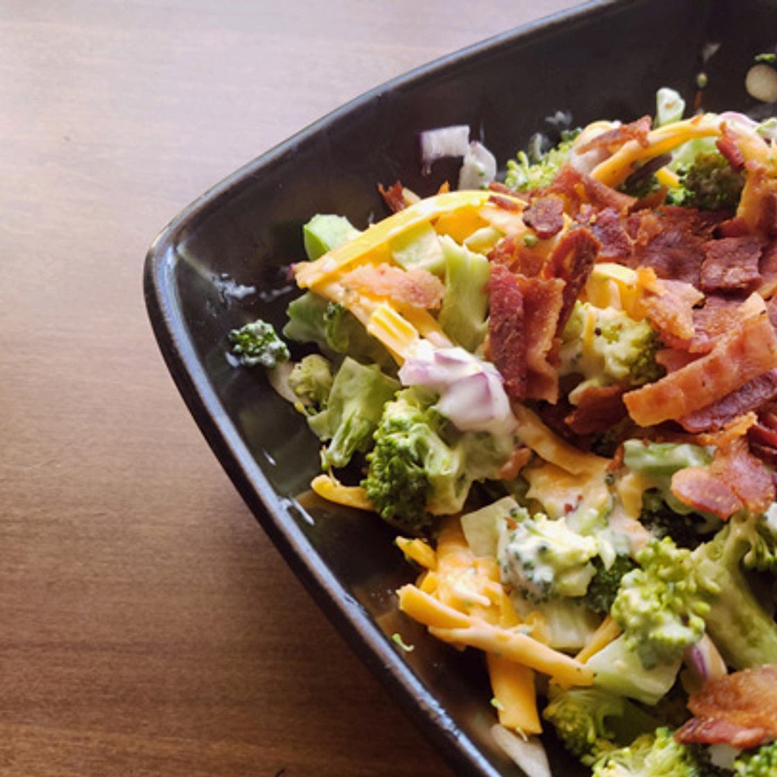 Broccoli Salad, Keto and Low-Carb