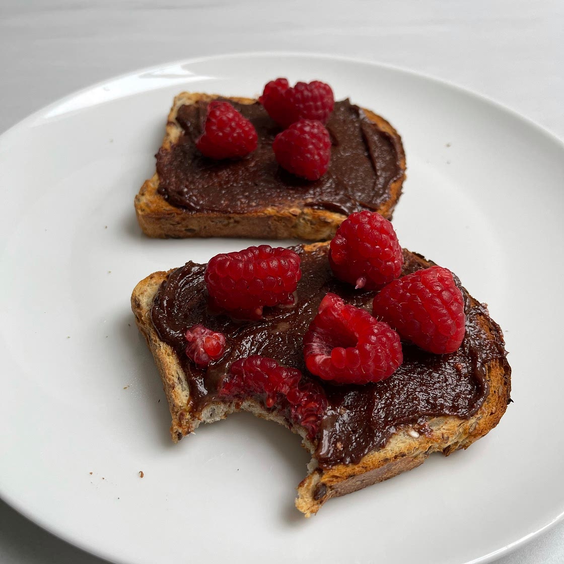Healthier chocolate spread