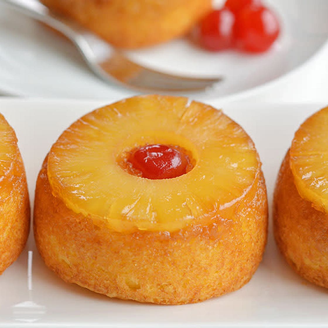 The Reluctant Dragon Mini Upside Down Cakes