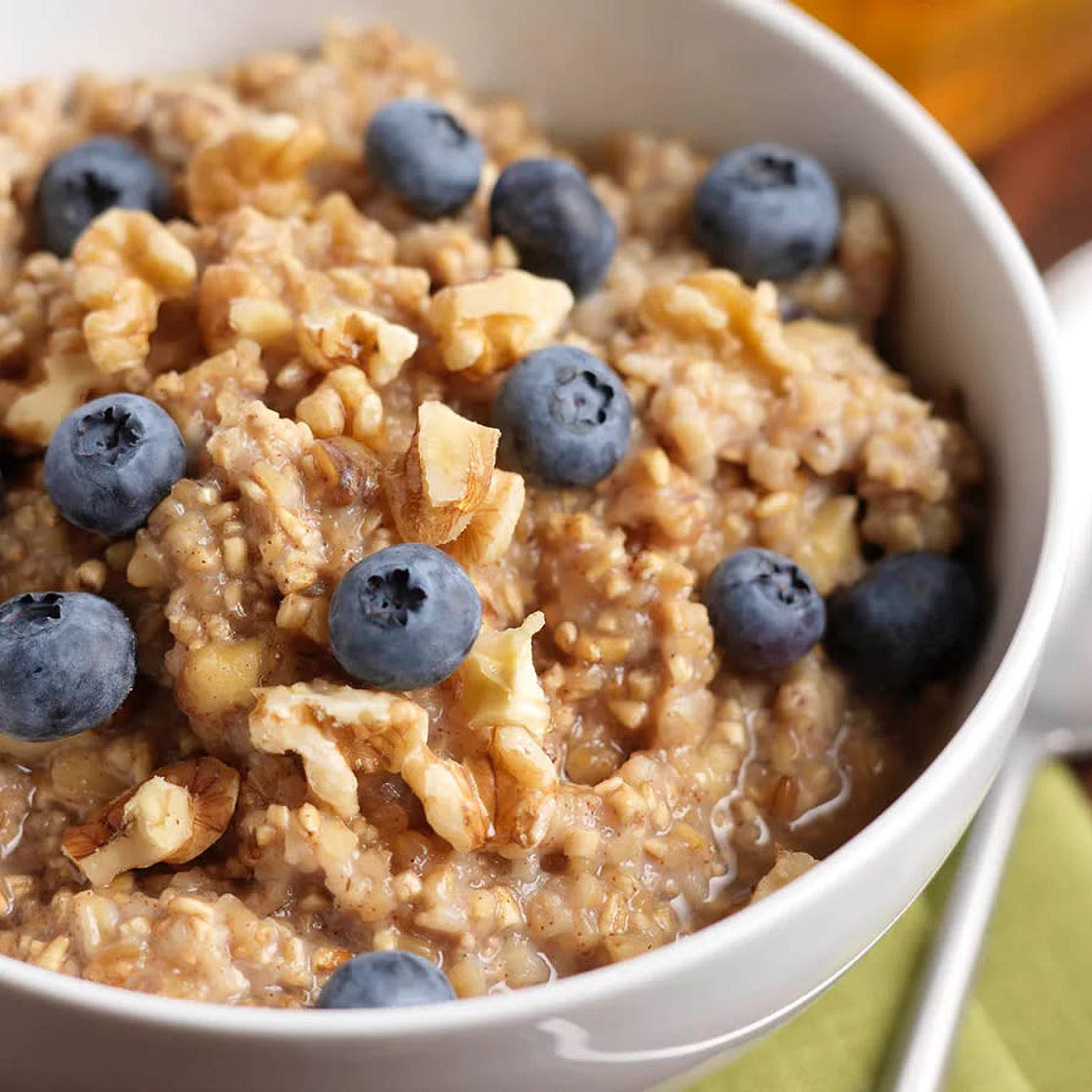 Oatmeal with Blueberries
