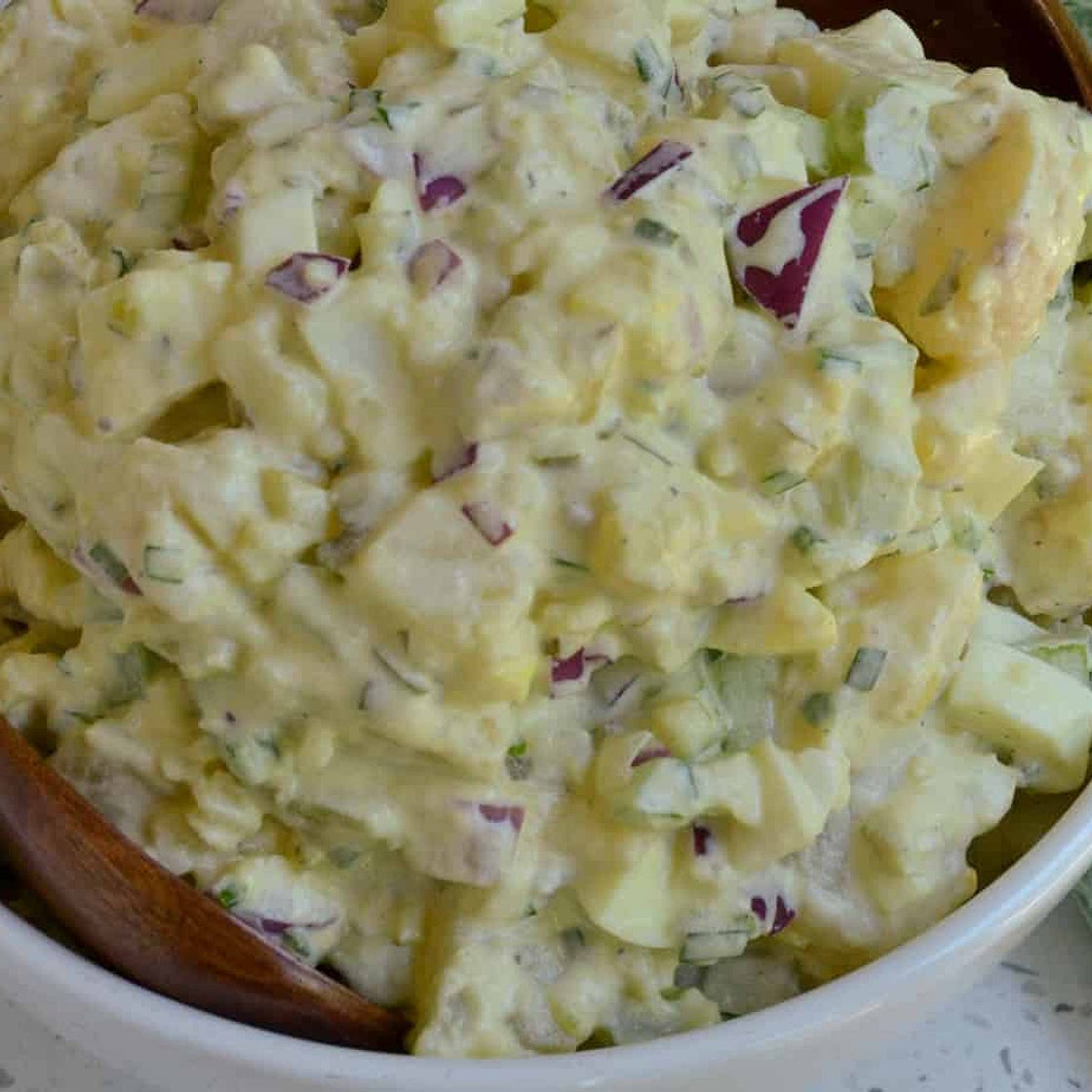 Grandma’s Dill Pickle Potato Salad