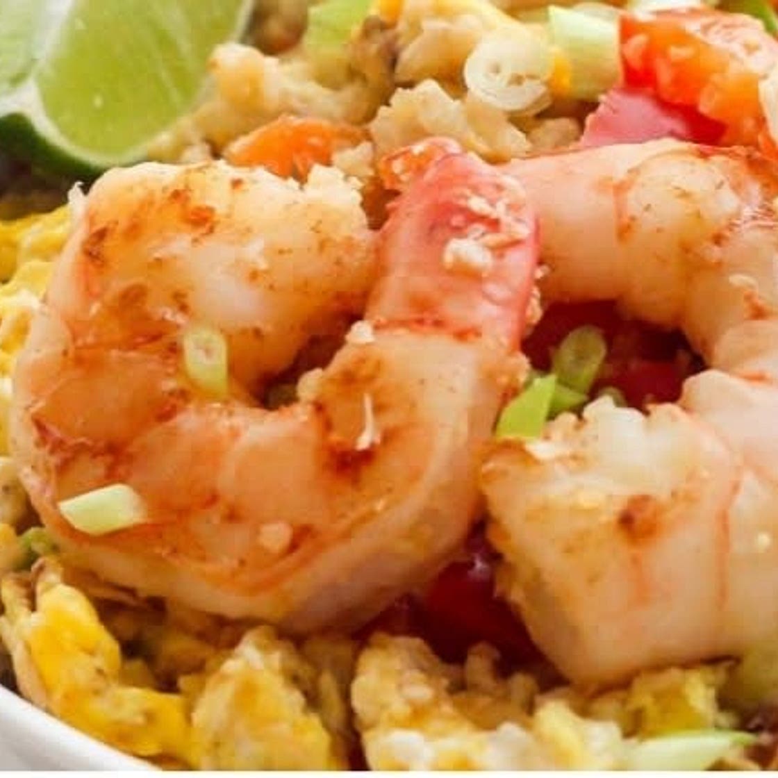 Shrimp Fried Cauliflower Rice