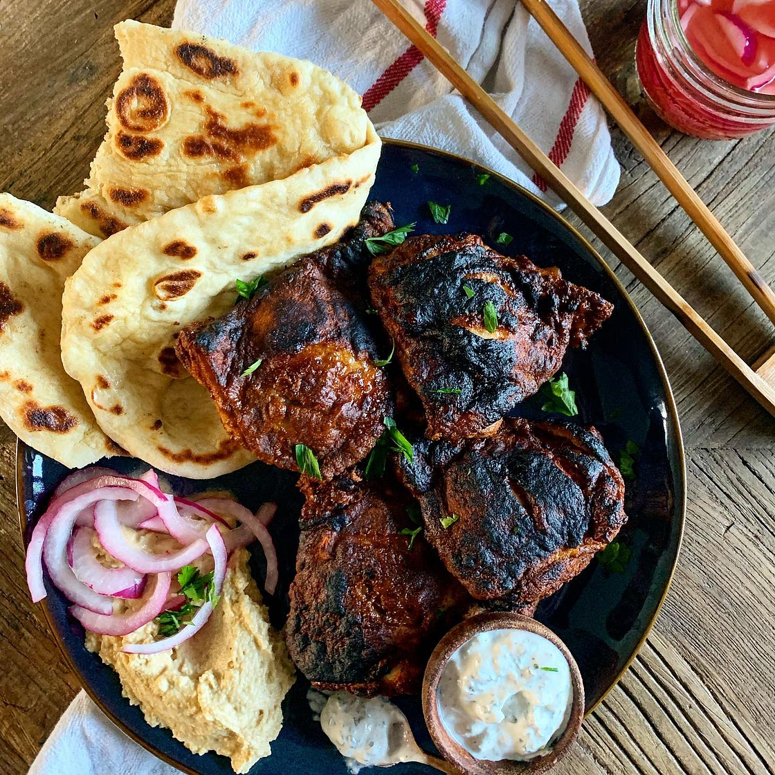 Baked Tandoori Spiced Chicken