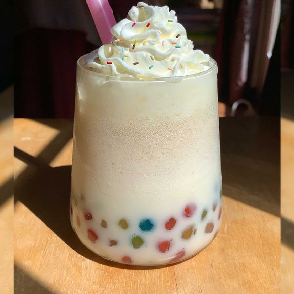 Rainbow boba