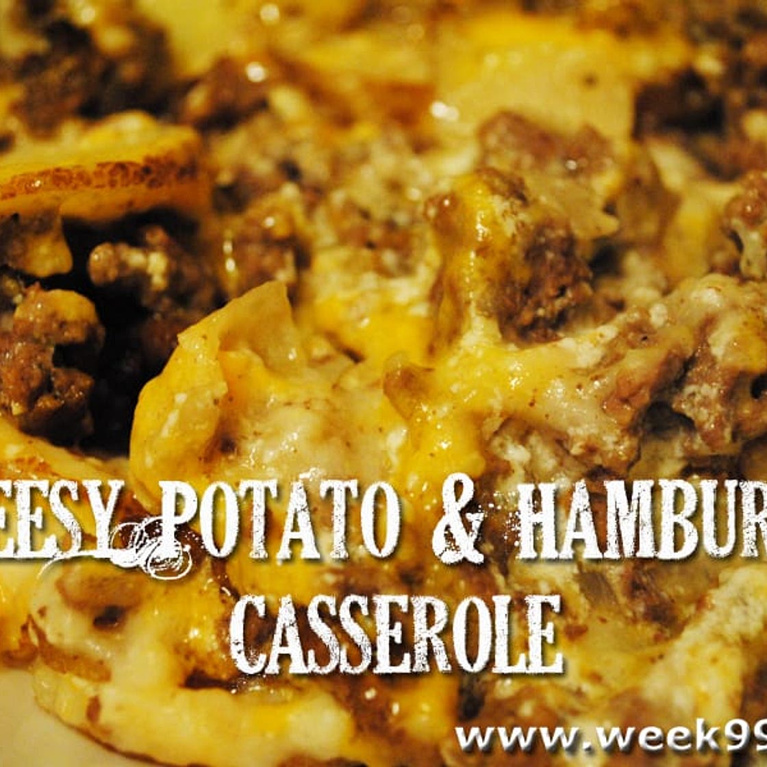 Cheesy Potato & Hamburger Casserole Recipe
