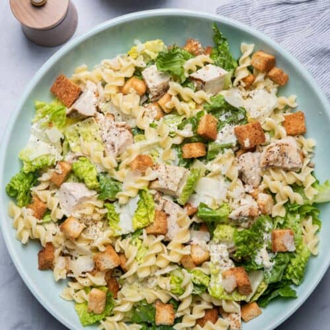 Chicken Caesar Pasta Salad