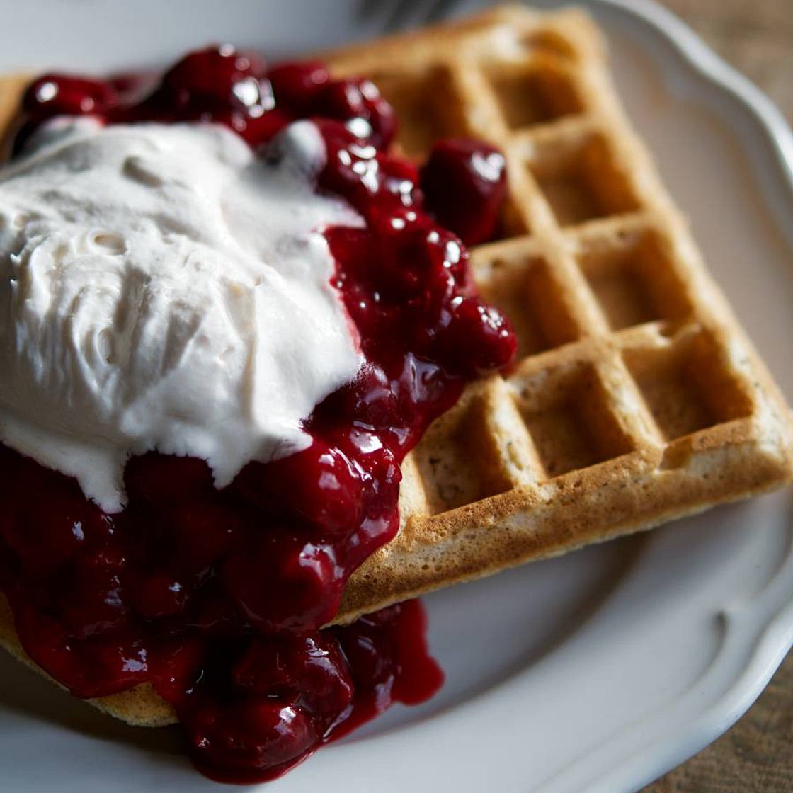 Crispy and light Waffles