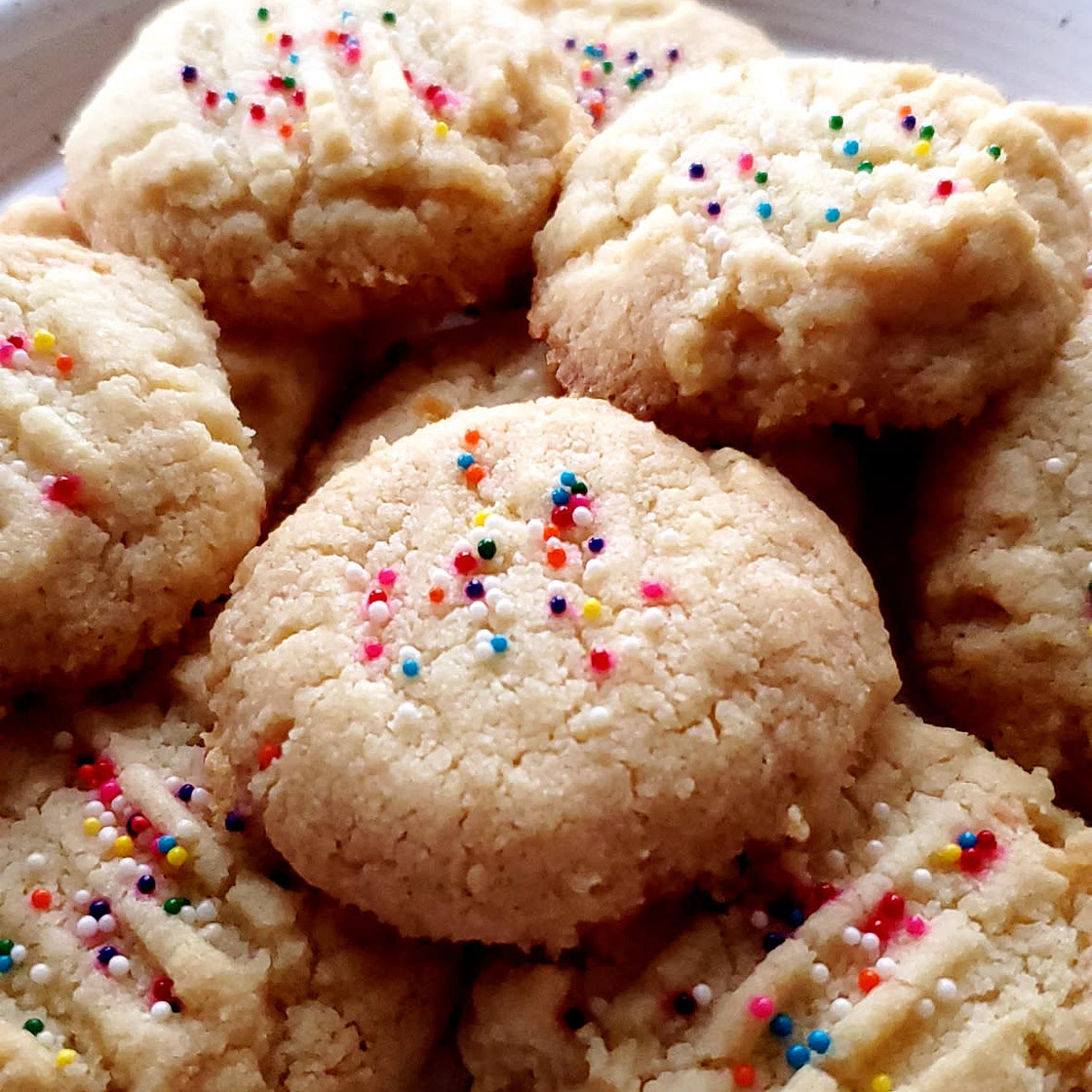 Polvorones, A Puerto Rican Shortbread Cookie