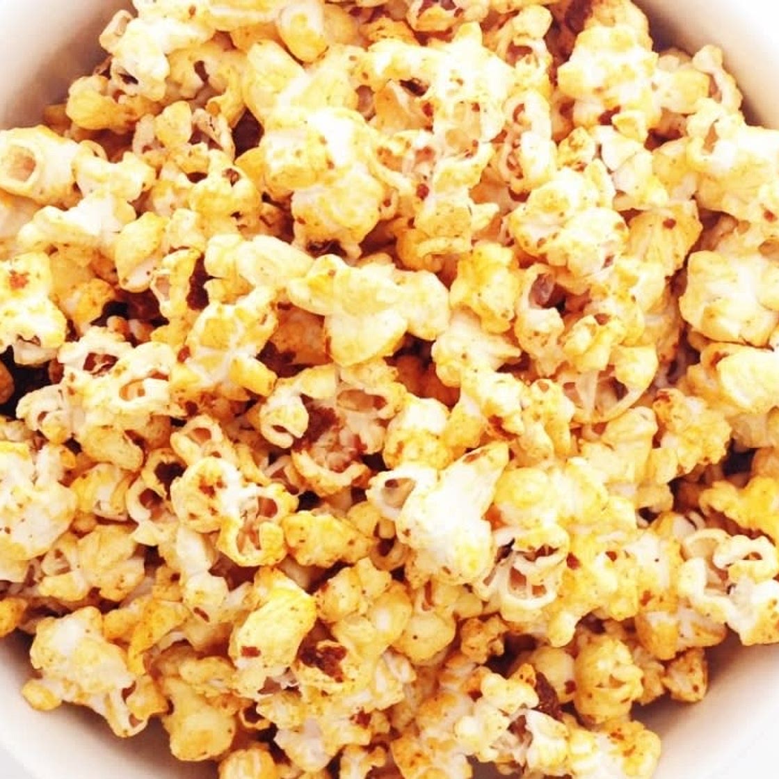vegan ‘cheese’ popcorn