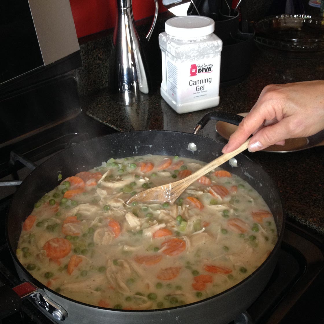 Chicken pot pie filling