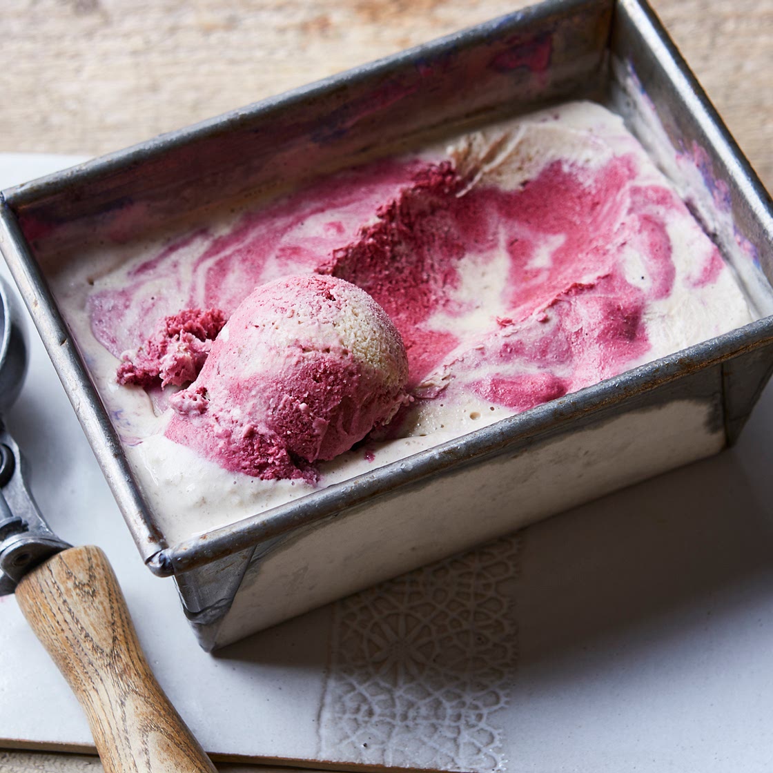 Healthier ice cream