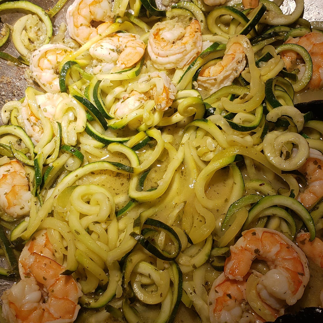 Shrimp Scampi Zoodles